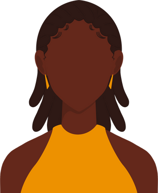 Woman with Short Locs